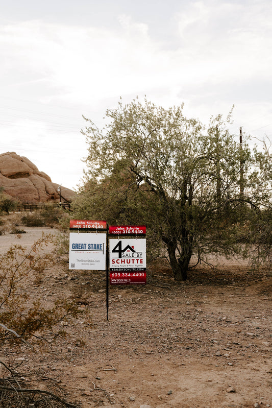 Real Estate Sign Post